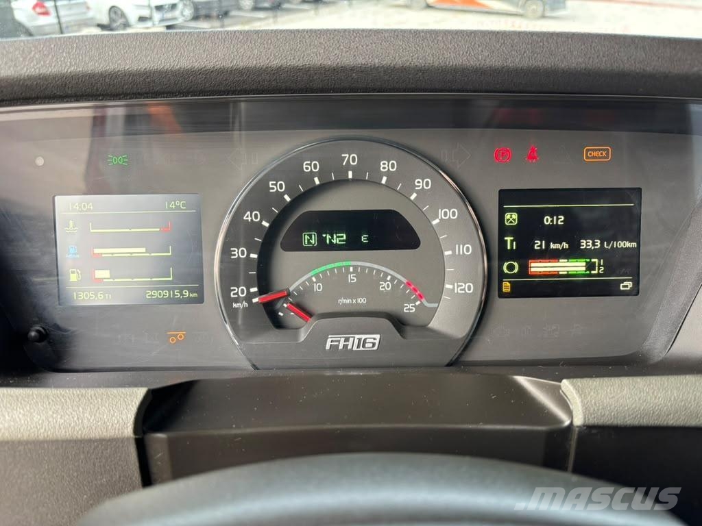 Volvo FH 16 650 8x4/4 STETTER 9/8 m3 Concrete trucks