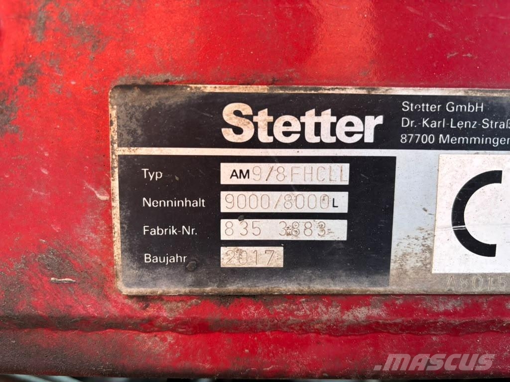 Volvo FH 16 650 8x4/4 STETTER 9/8 m3 Concrete trucks