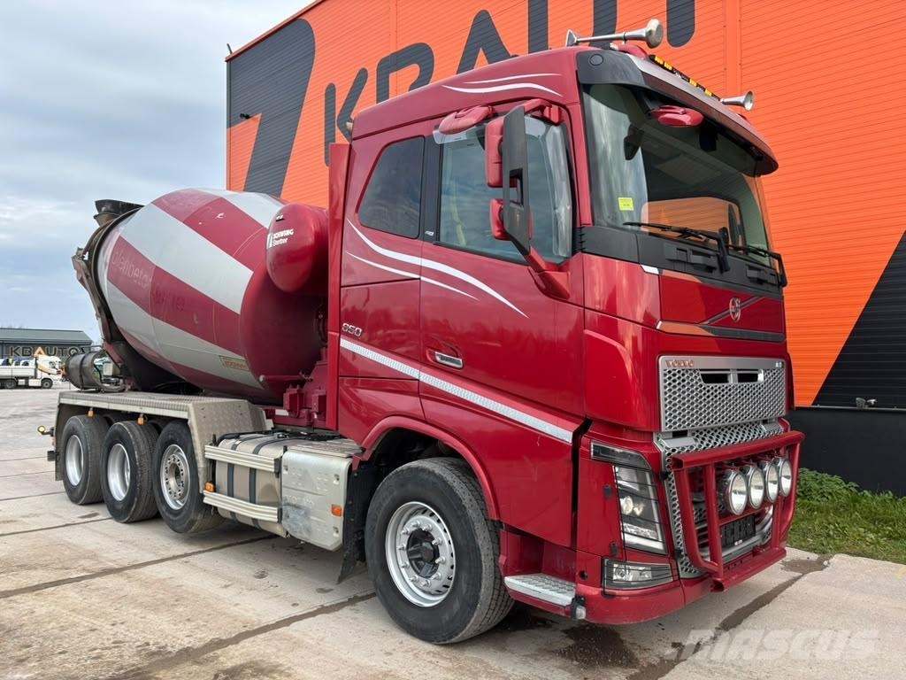 Volvo FH 16 650 8x4/4 STETTER 9/8 m3 Concrete trucks