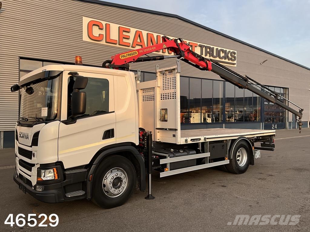 Scania P 280 Euro 6 Palfinger 12 Tonmeter laadkraan Grúas todo terreno