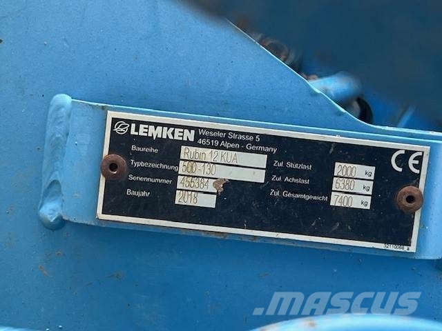 Lemken Rubin 12 ディスクハロー