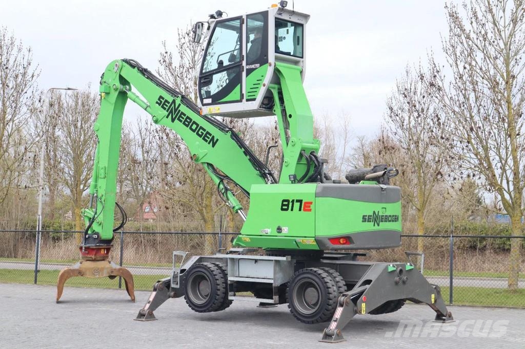 Sennebogen 817E K9 ULM | SORTING GRAB | BSS | LOW HOURS Bagri na kolesih