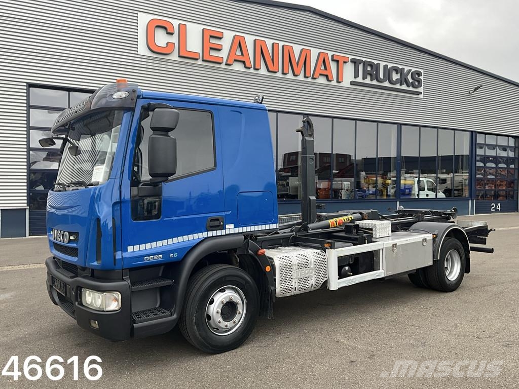 Iveco Eurocargo ML160E28 Euro 6 Hyvalift haakarmsysteem Koukkulava kuorma-autot