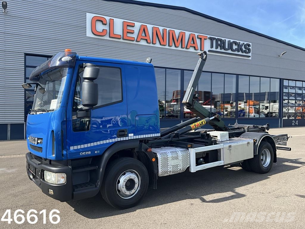 Iveco Eurocargo ML160E28 Euro 6 Hyvalift haakarmsysteem Hákový nosič kontejnerů
