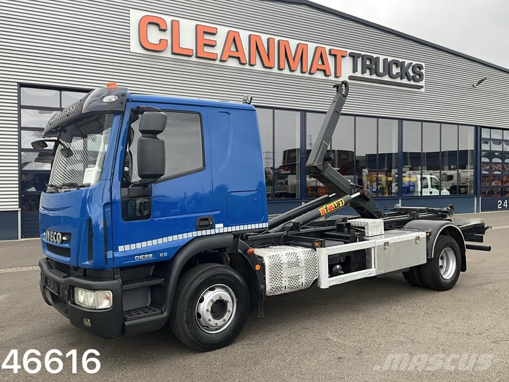 Iveco Eurocargo ML160E28 Euro 6 Hyvalift haakarmsysteem Koukkulava kuorma-autot