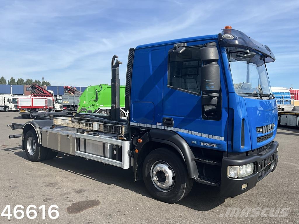 Iveco Eurocargo ML160E28 Euro 6 Hyvalift haakarmsysteem Hákový nosič kontejnerů