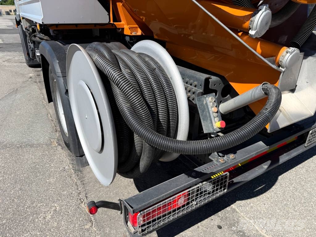 Mercedes-Benz Actros 1833 4x2 Bucher FlexLine C60 Paine-/imuautot
