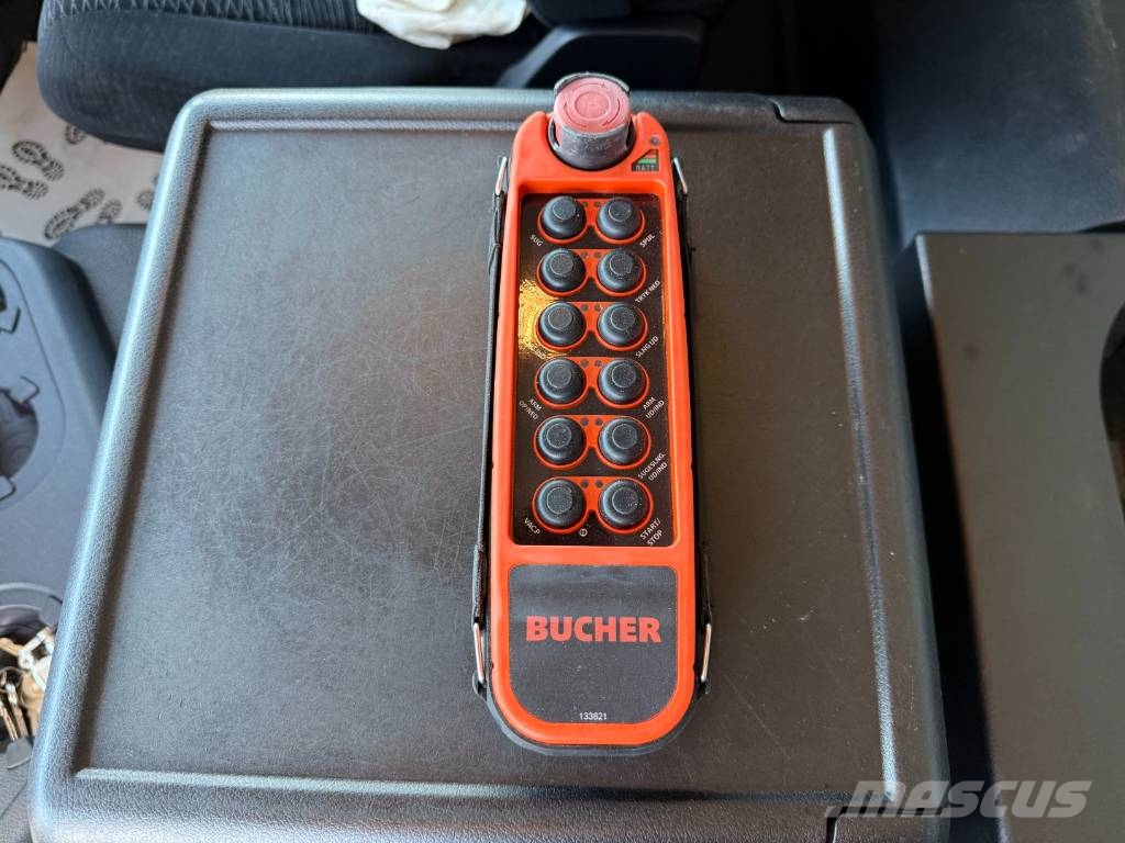 Mercedes-Benz Actros 1833 4x2 Bucher FlexLine C60 Paine-/imuautot