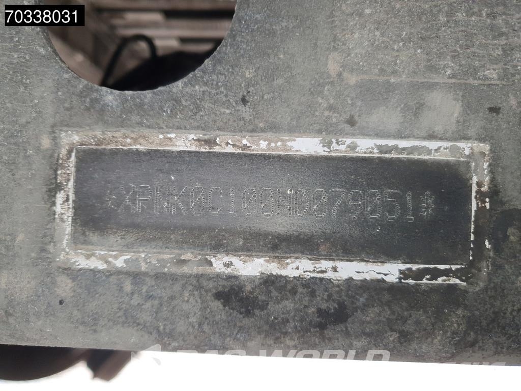 Knapen K100 10mm Remote Lift Axle BPW Walking floor - semi