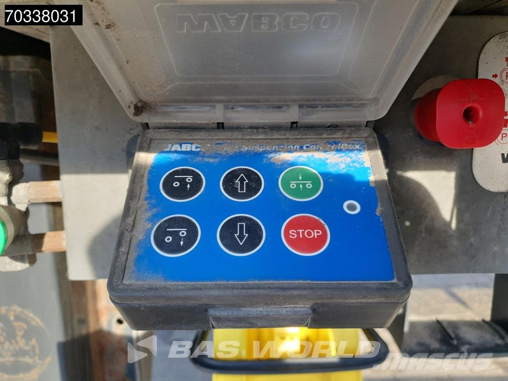 Knapen K100 10mm Remote Lift Axle BPW Walking floor - semi