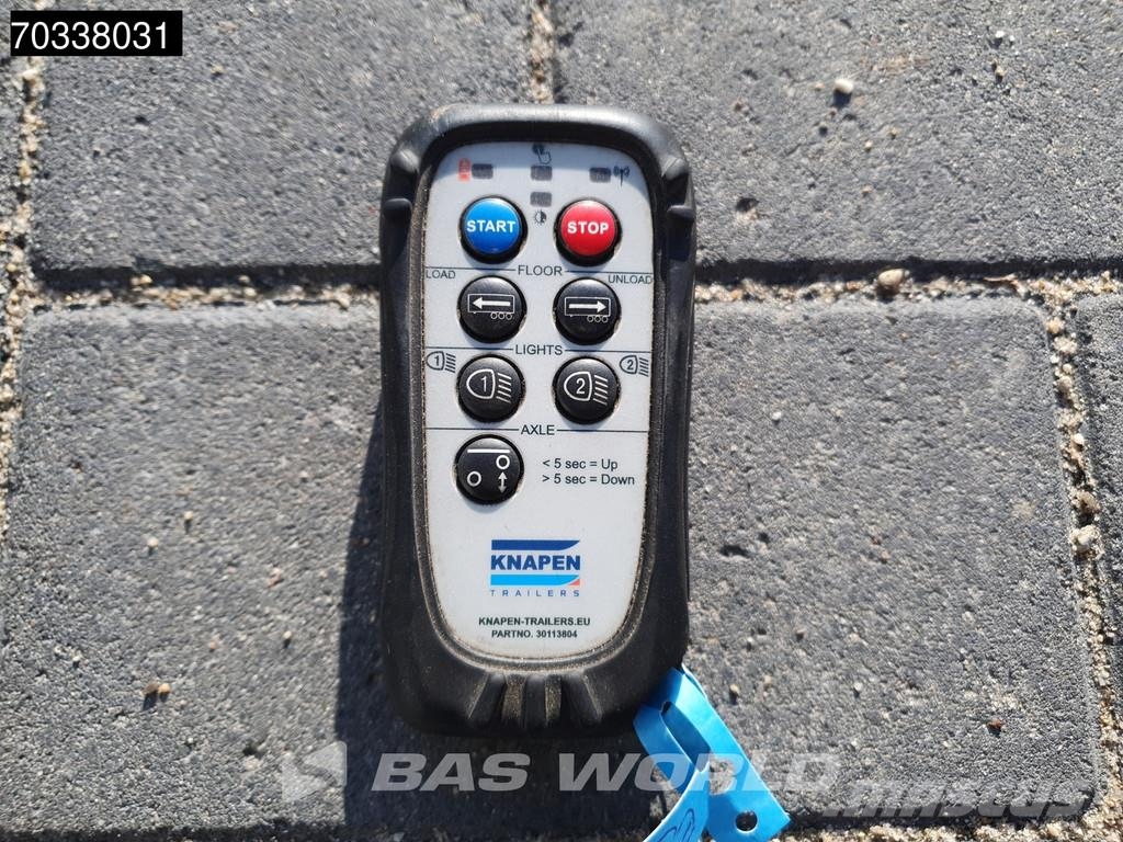 Knapen K100 10mm Remote Lift Axle BPW Walking floor - semi