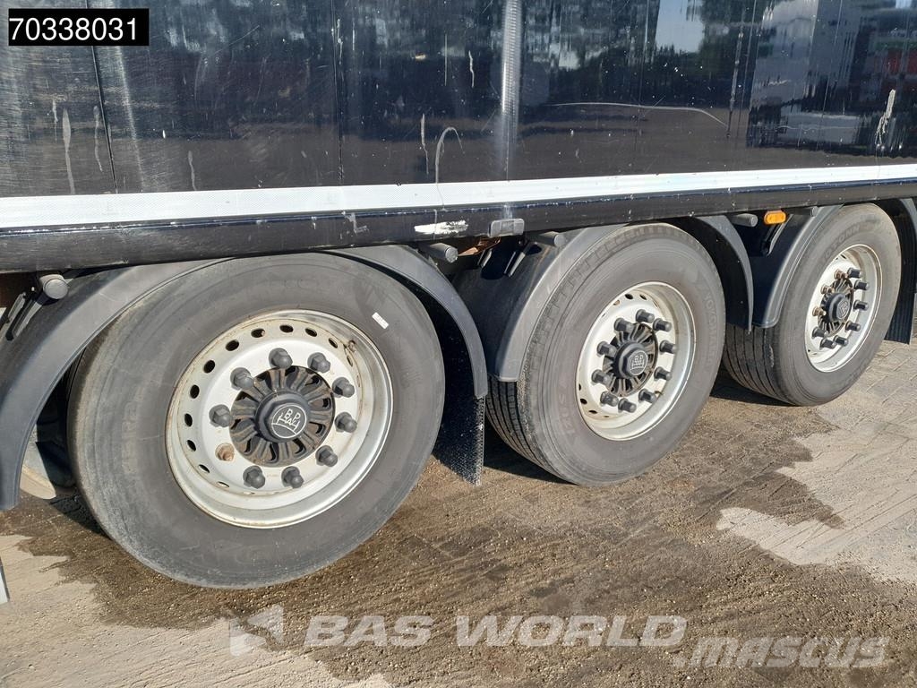 Knapen K100 10mm Remote Lift Axle BPW Walking floor - semi