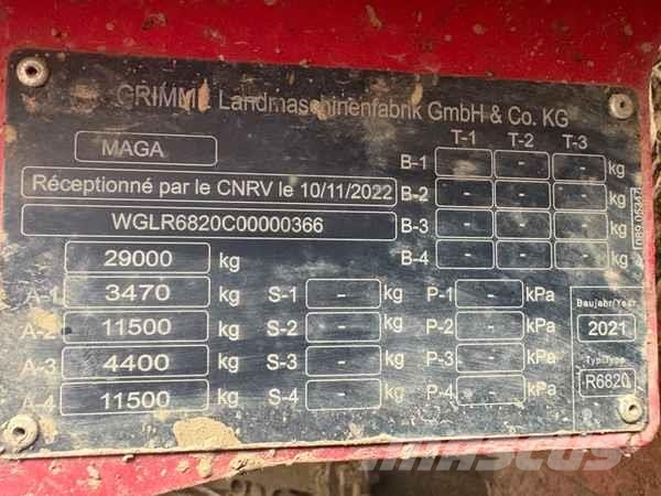 Grimme REXOR 6200 PLATINUM Disques Muut maatalouskoneet