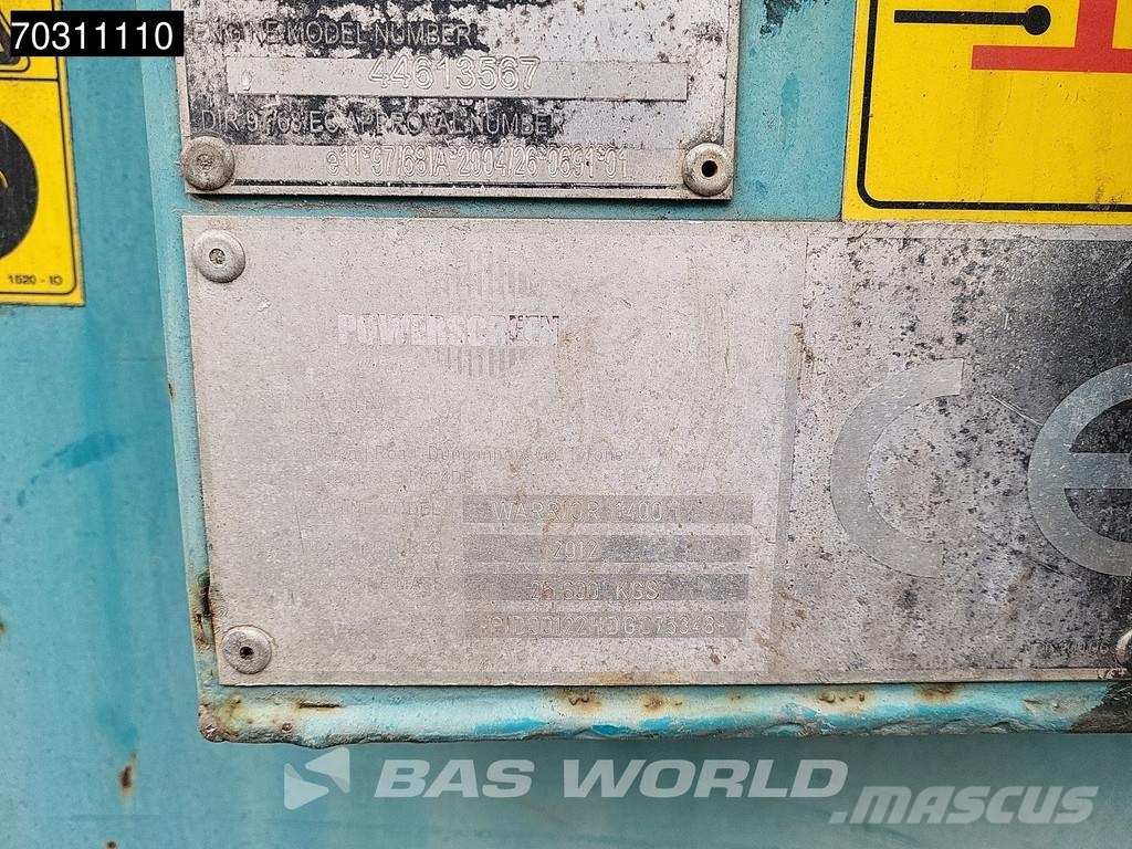 Powerscreen WARRIOR 1400 Mobiiliseulat