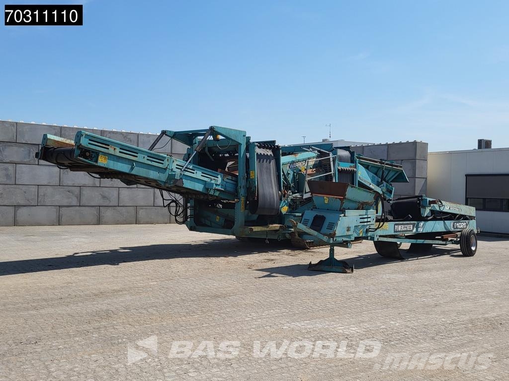 Powerscreen WARRIOR 1400 Mobiiliseulat