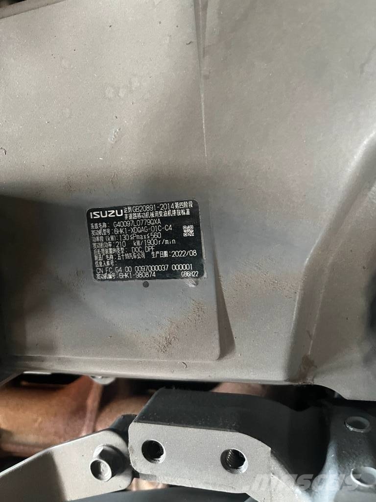 Isuzu 6HK1  Diesel Engine for Construction Machine 引擎/發動機