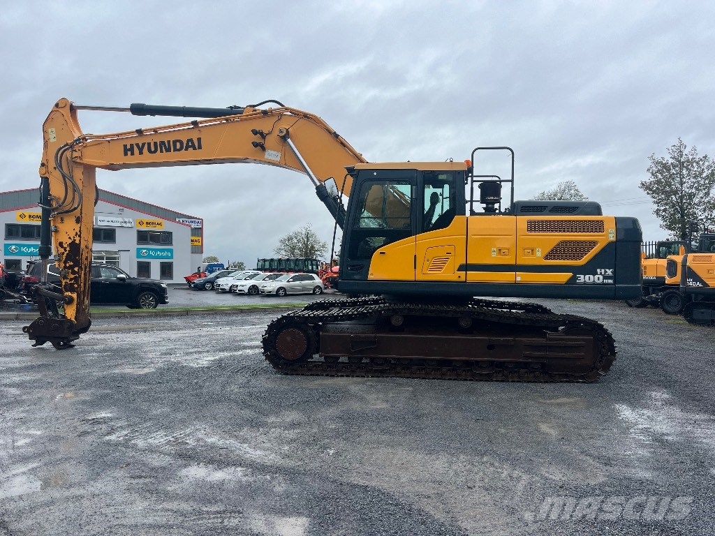 Hyundai HX 300 L Bageri gusjeničari
