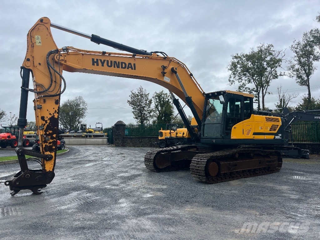 Hyundai HX 300 L Bageri gusjeničari