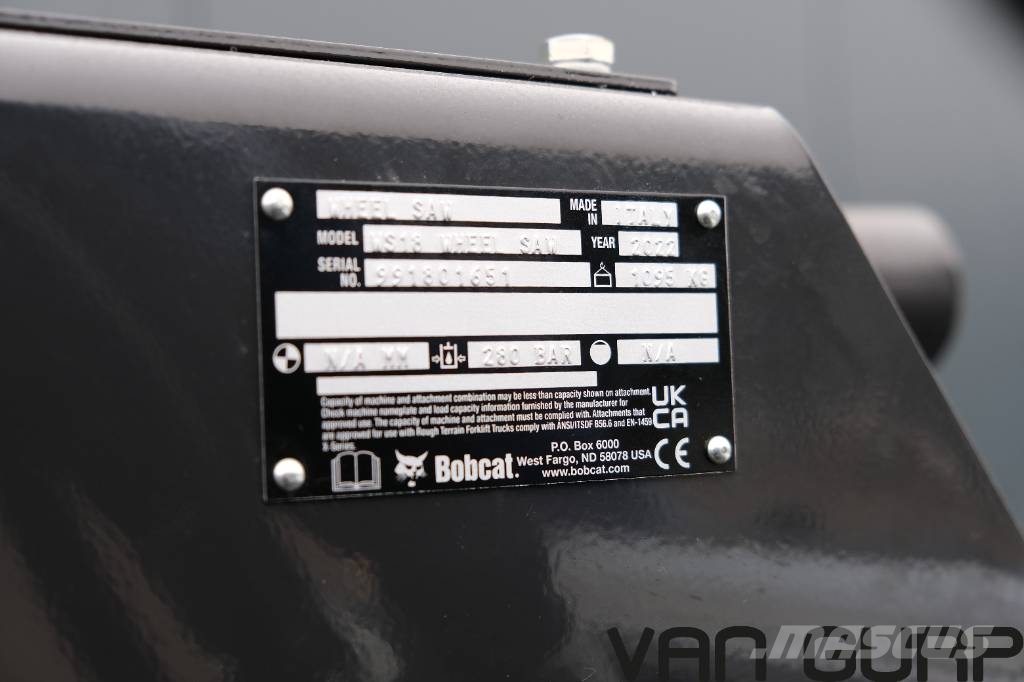 Bobcat WS18 | NEW | Wheel Saw with 13cm Sleuvengraver Asfaldi külmfreesimise masinad