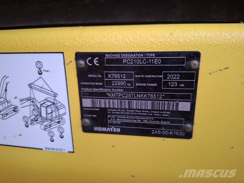Komatsu PC 210 LC-11 Escavatori cingolati