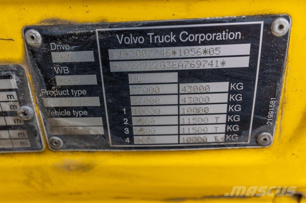 Volvo FM 370 - LIEBHERR 10m3 Camiones de concreto