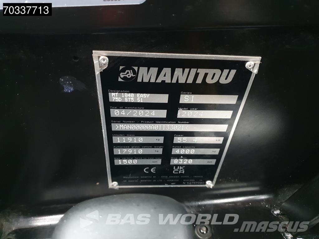 Manitou MT1840 A/C - Sway Ładowarki teleskopowe