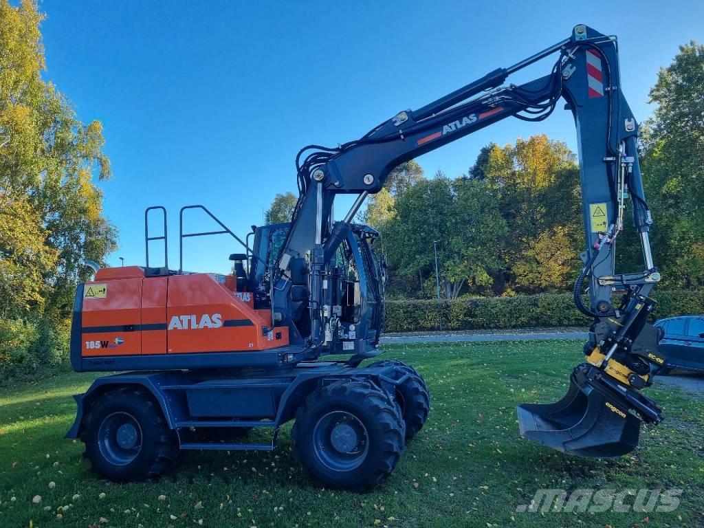 Atlas 185W Swedish Edition Ekskavatori uz riteņiem