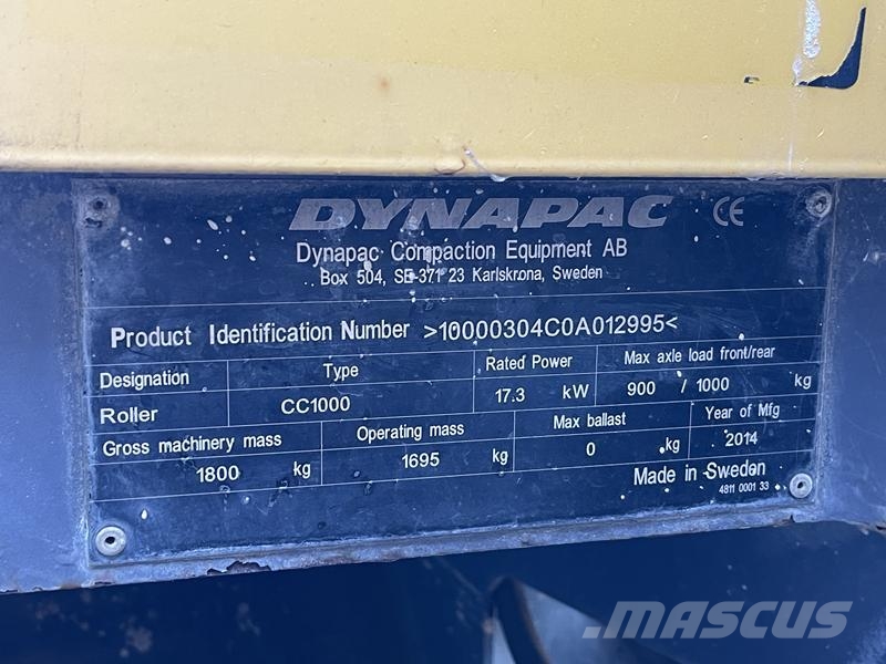 Dynapac CC 1000 Walce inne