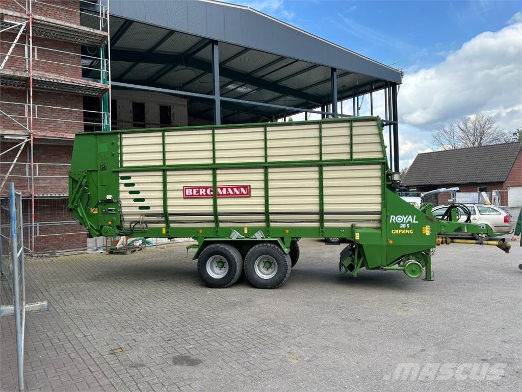 Bergmann Ladewagen Royal 28S Opraapwagens