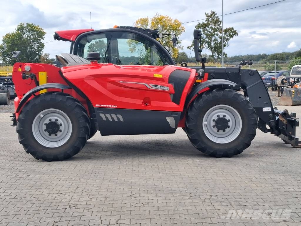 Manitou MLT 841-145 PS + معدات مناولة لأغراض الزراعة