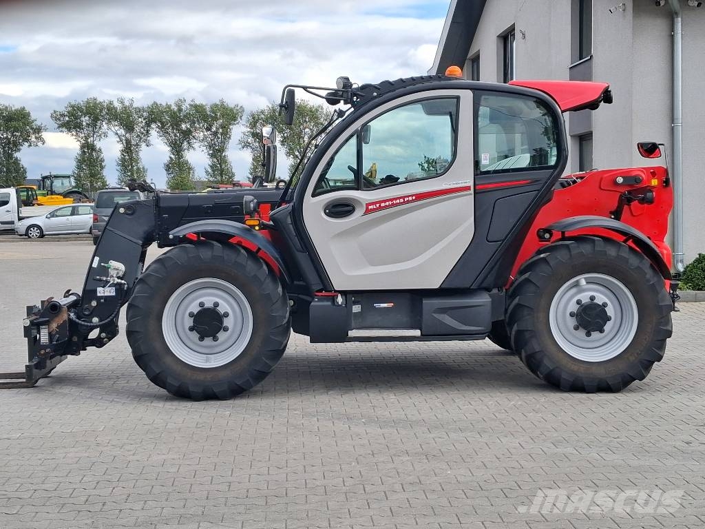 Manitou MLT 841-145 PS + معدات مناولة لأغراض الزراعة