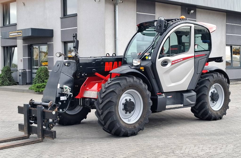 Manitou MLT 841-145 PS + معدات مناولة لأغراض الزراعة