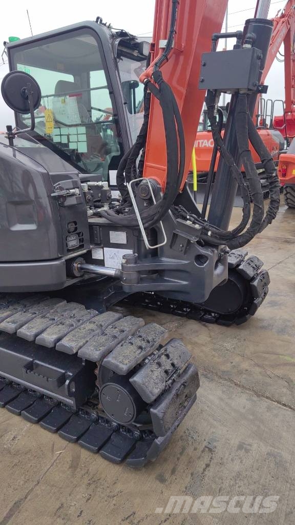Hitachi ZX 85-6, 2023, 2.314H, Quick coupler+3 new buckets Escavadeiras Midi 7t - 12t