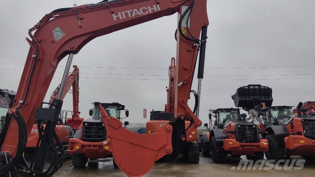 Hitachi ZX 85-6, 2023, 2.314H, Quick coupler+3 new buckets Escavadeiras Midi 7t - 12t