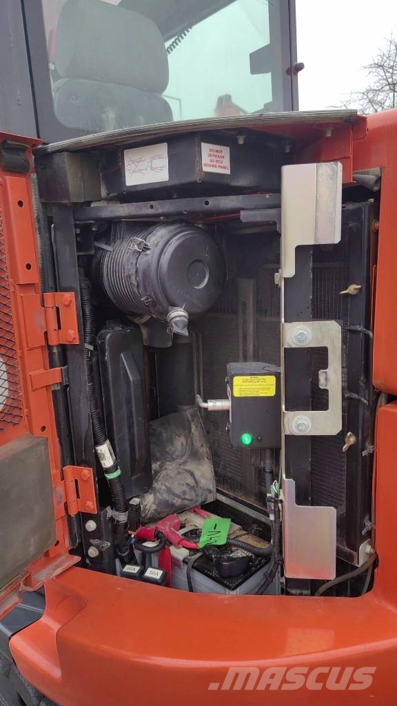 Hitachi ZX 85-6, 2023, 2.314H, Quick coupler+3 new buckets Escavadeiras Midi 7t - 12t