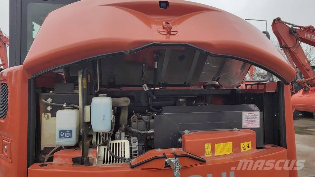 Hitachi ZX 85-6, 2023, 2.314H, Quick coupler+3 new buckets Escavadeiras Midi 7t - 12t