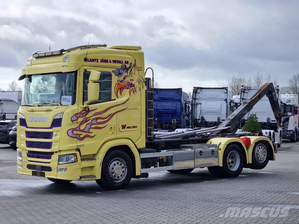 Scania R500 NGS 6x2*4 - HIAB Hooklift 21T - Retarder - St Camiones polibrazo
