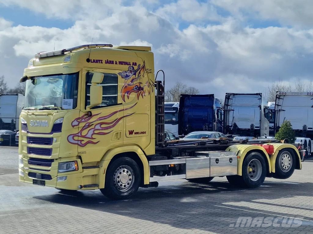 Scania R500 NGS 6x2*4 - HIAB Hooklift 21T - Retarder - St Camiones polibrazo