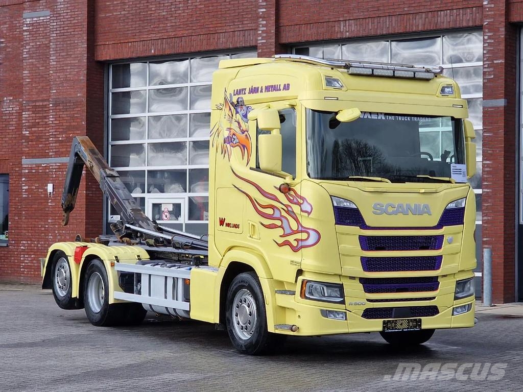 Scania R500 NGS 6x2*4 - HIAB Hooklift 21T - Retarder - St Camiones polibrazo