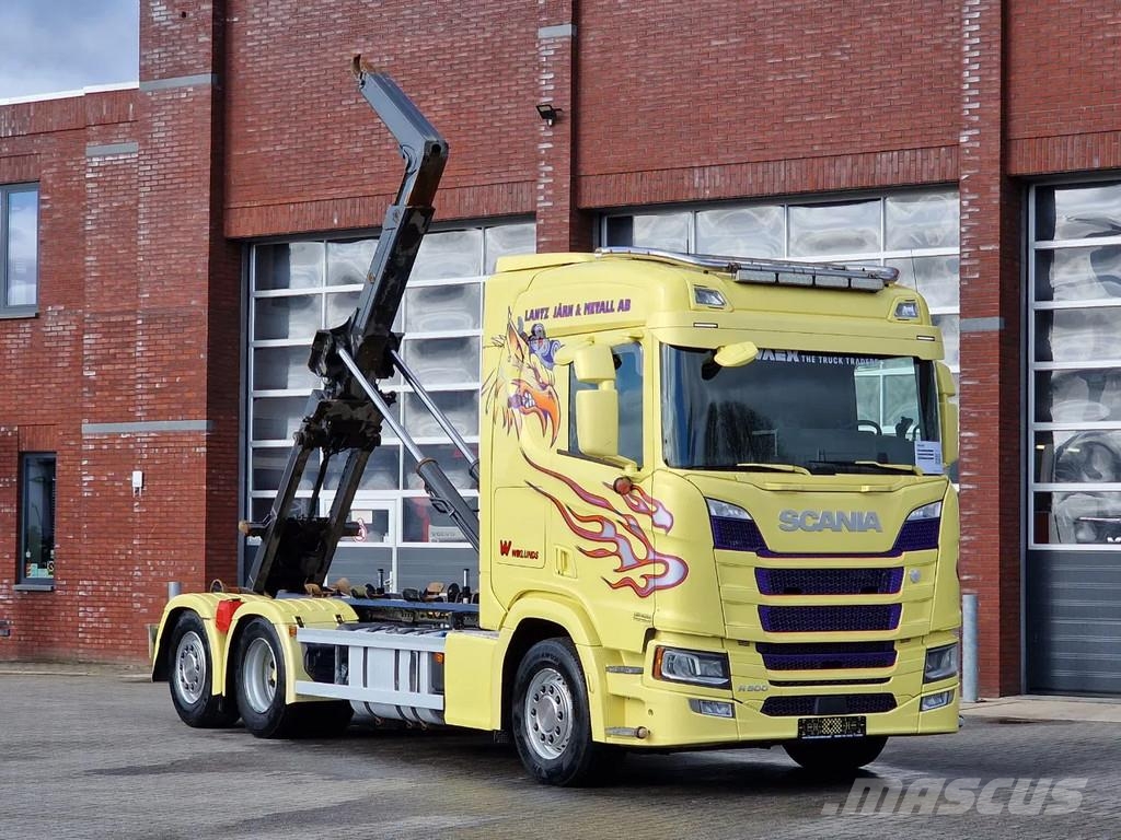 Scania R500 NGS 6x2*4 - HIAB Hooklift 21T - Retarder - St Camiones polibrazo