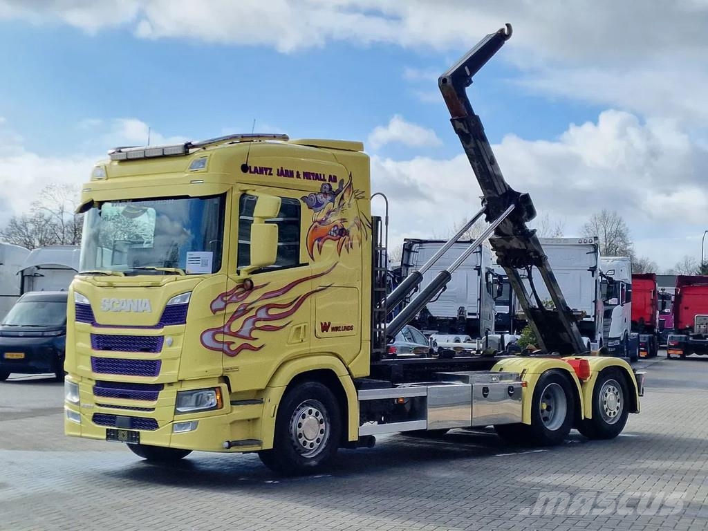 Scania R500 NGS 6x2*4 - HIAB Hooklift 21T - Retarder - St Camiones polibrazo