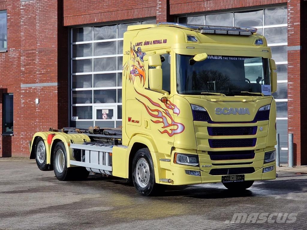 Scania R500 NGS 6x2*4 - HIAB Hooklift 21T - Retarder - St Camiones polibrazo