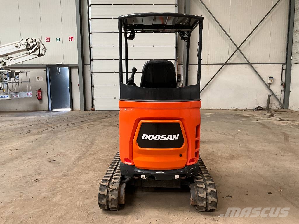 Doosan DX 17 Z Mini ekskavatoriai < 7 t