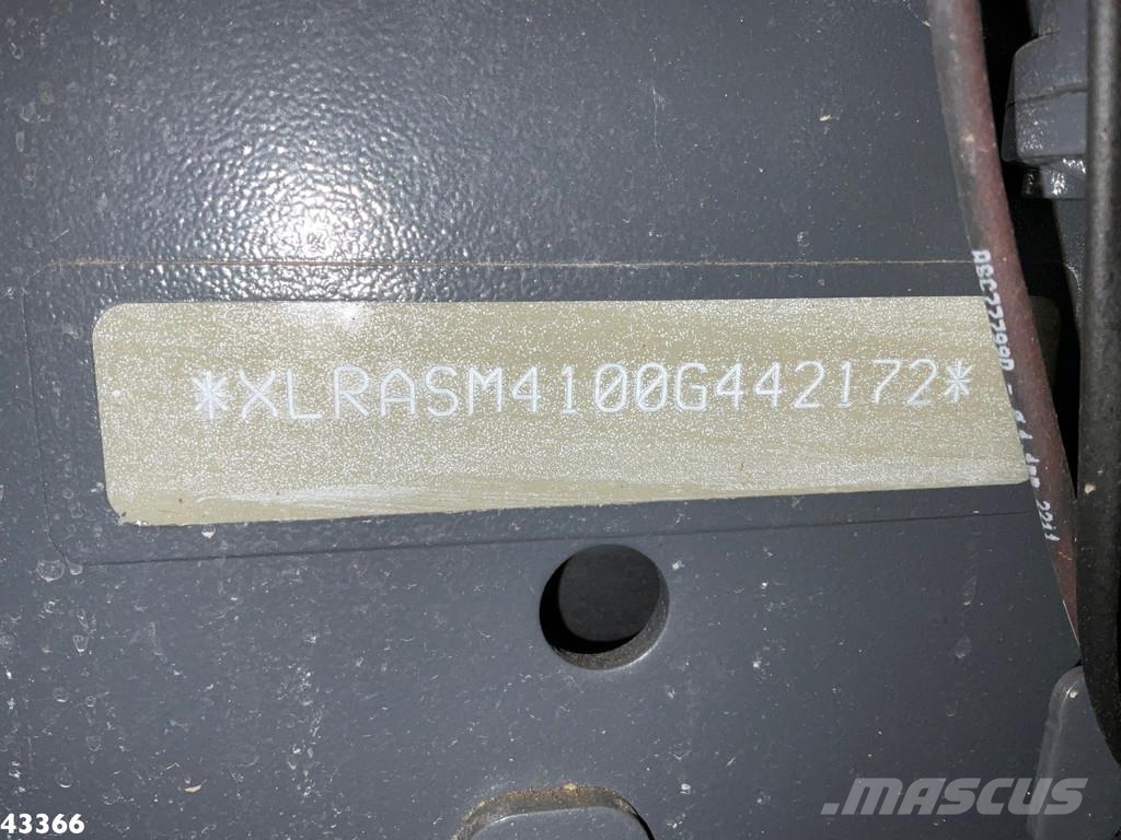 DAF FAN CF 340 VDK 22m³ AE Weighing system 폐기물 수거 트럭