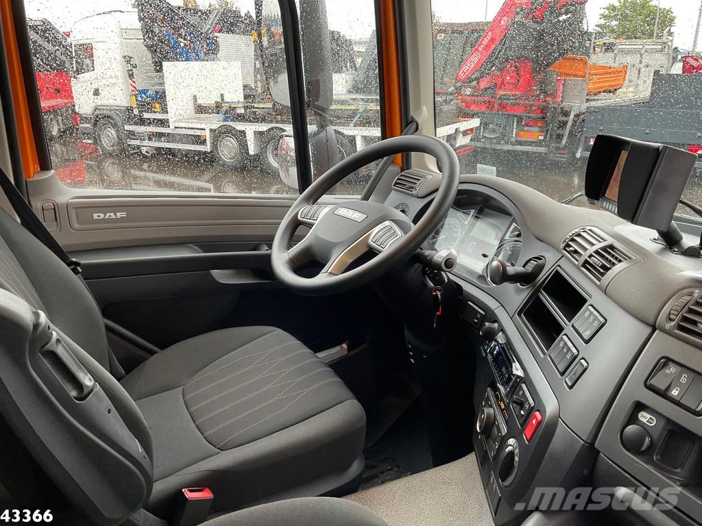 DAF FAN CF 340 VDK 22m³ AE Weighing system 폐기물 수거 트럭