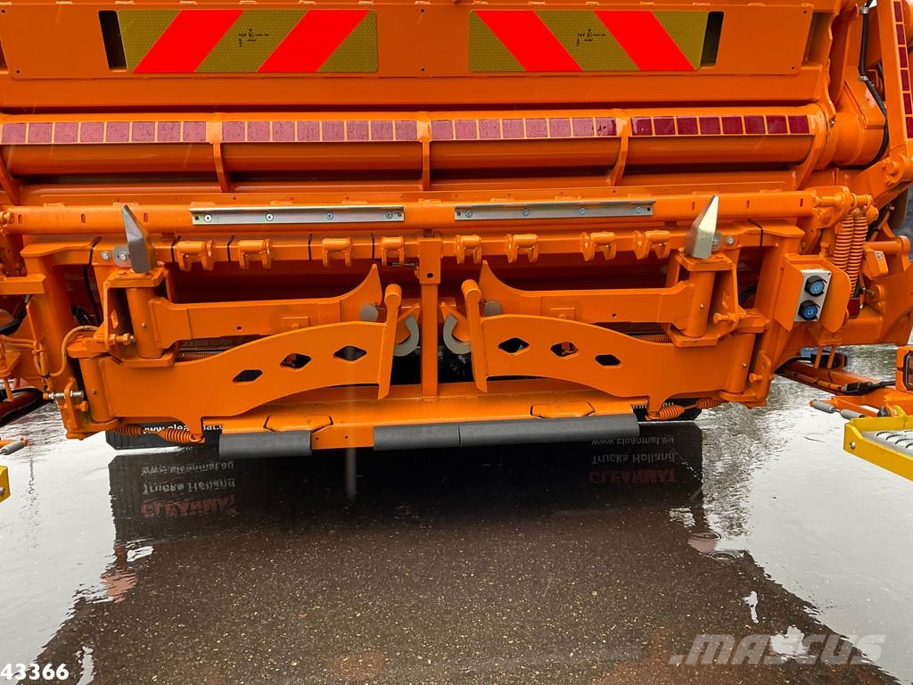 DAF FAN CF 340 VDK 22m³ AE Weighing system 폐기물 수거 트럭