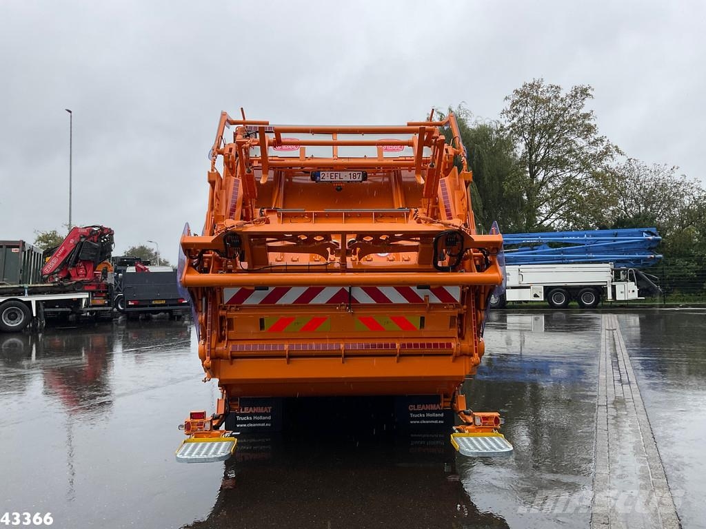 DAF FAN CF 340 VDK 22m³ AE Weighing system 폐기물 수거 트럭