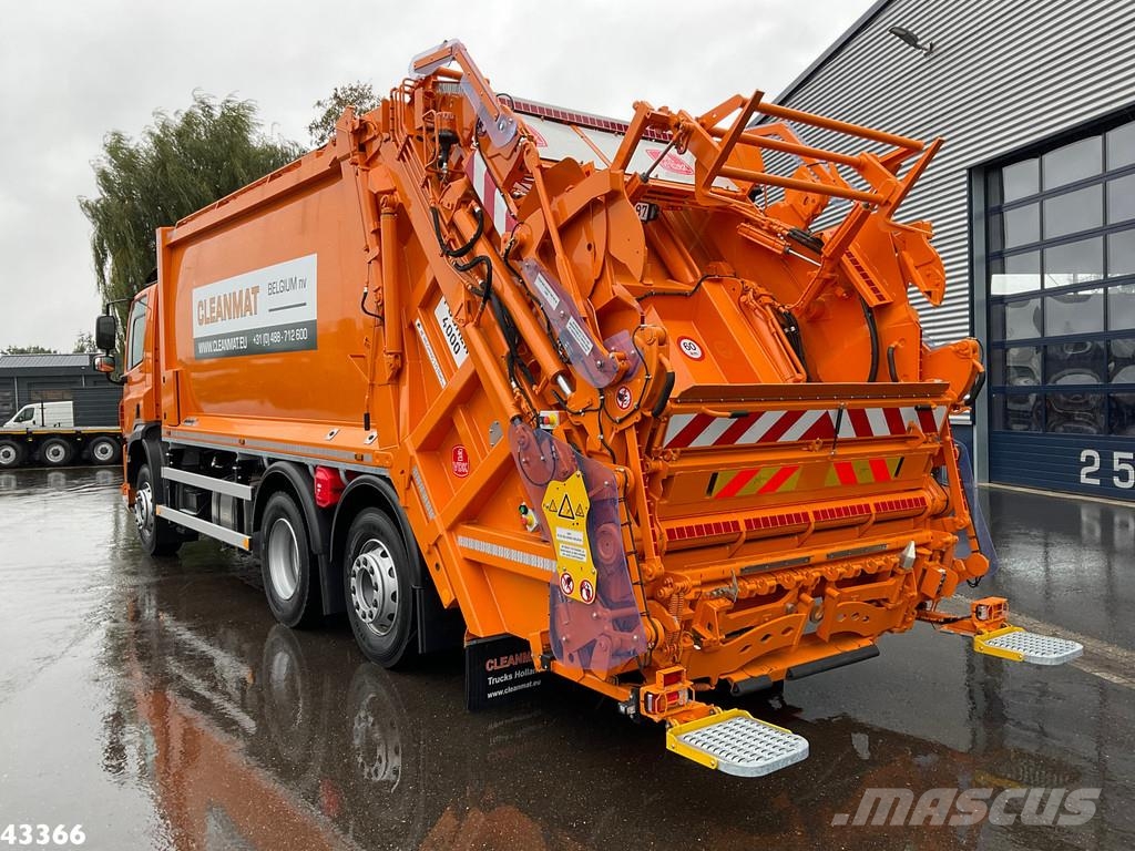 DAF FAN CF 340 VDK 22m³ AE Weighing system 폐기물 수거 트럭