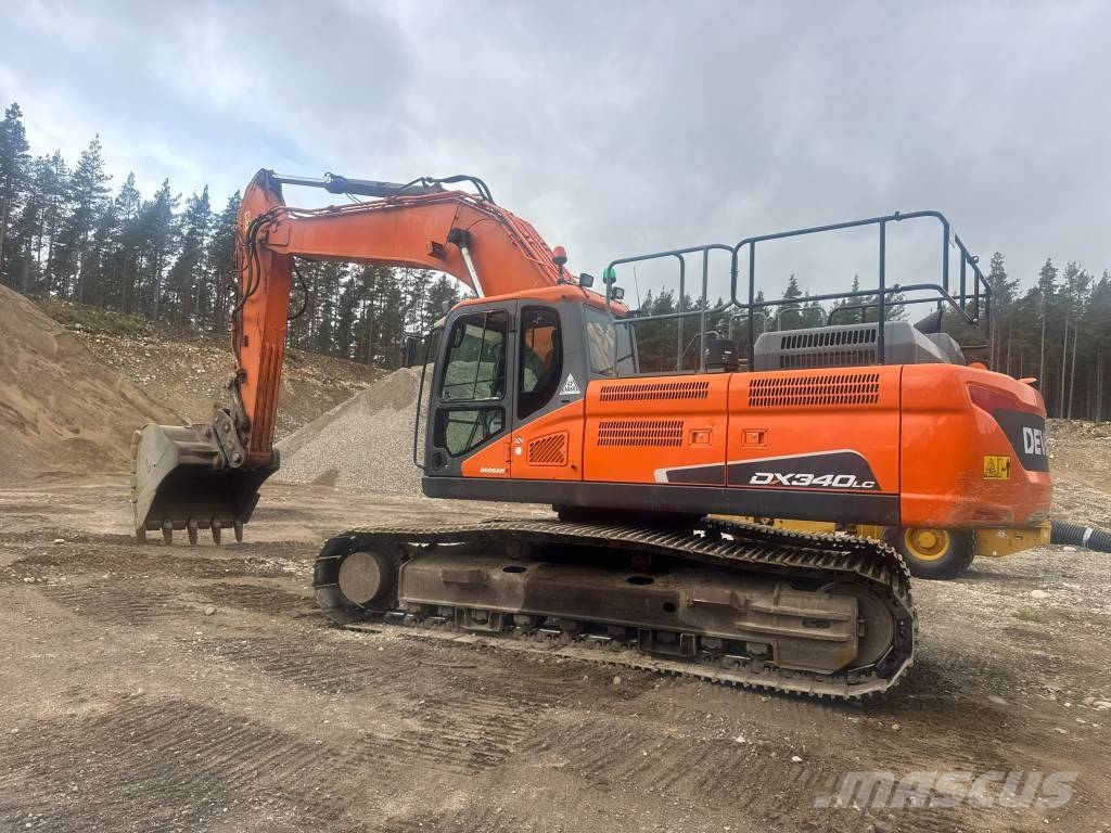Doosan DX 340 LC Crawler excavators