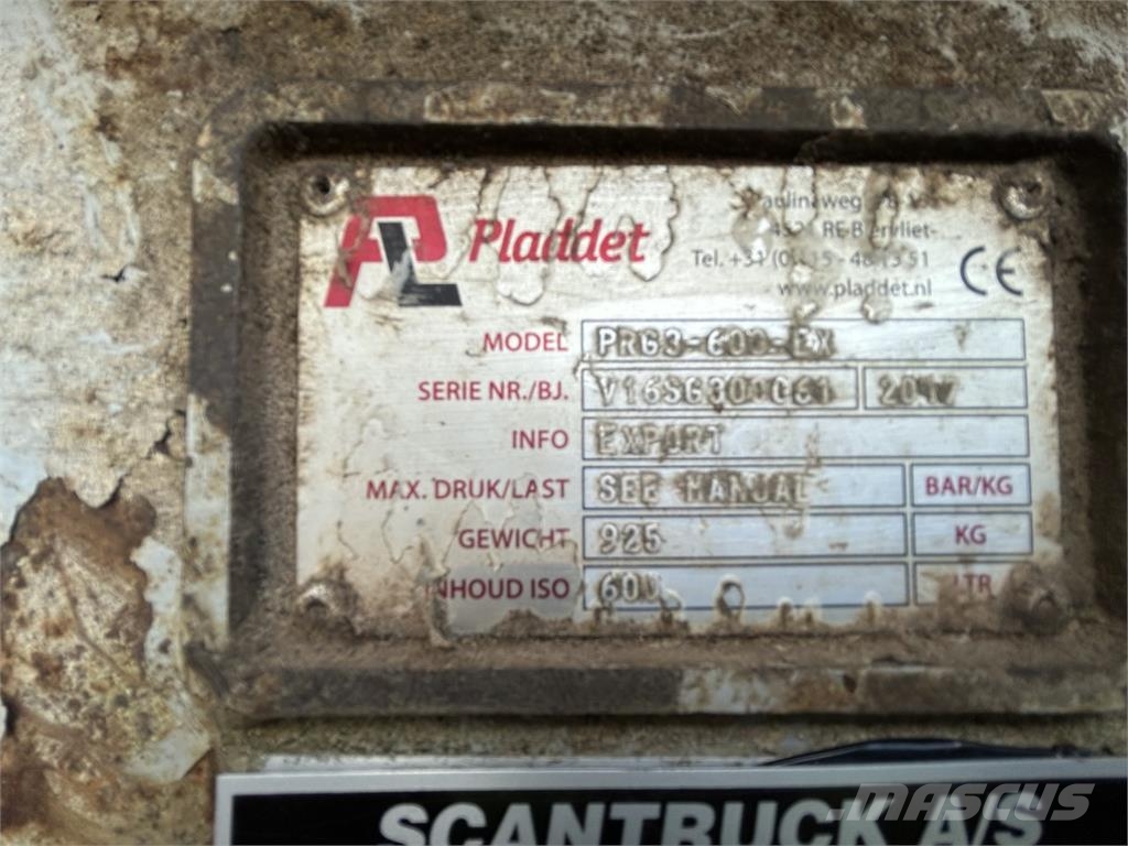 Pladdet SORTERGRAB, PLADDET 鐵鎚/碎石機